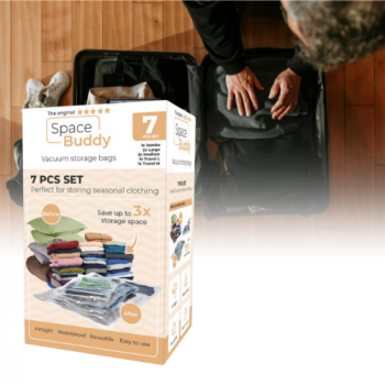 Space Buddy Vacuümzakken - 7 delige set