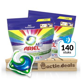 Ariel All-In-One Pods Colour Protect - voordeelbox 140 wasbeurten