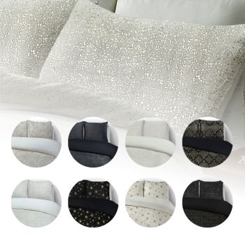 Glamour Foil Flanel Dekbedovertrek - Luxe & warm - OP=OP!