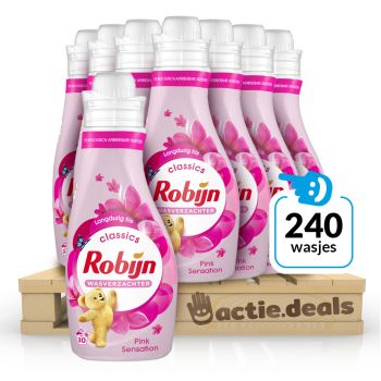 Robijn Classics Wasverzachter - Pink Sensation 8x 750 ml 