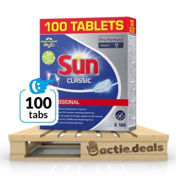 Sun Tabs Classic Vaatwastabletten - 100 stuks