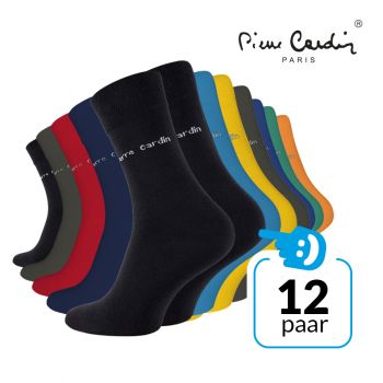 Voordeelset Pierre Cardin sokken (12 paar)