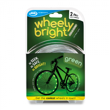 Wheely Bright Groen - fietsverlichting (2 stuks)