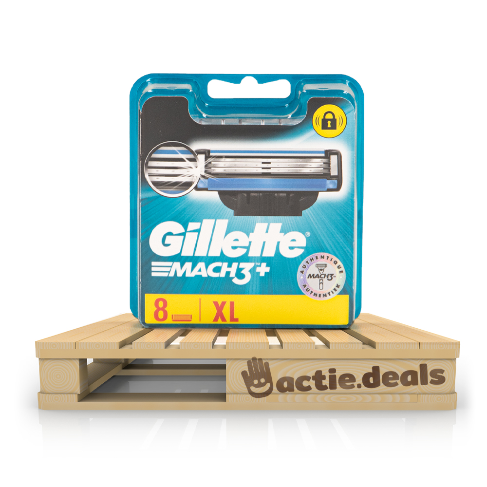 Gillette Mach3 scheermesjes XL pack - 8 stuks
