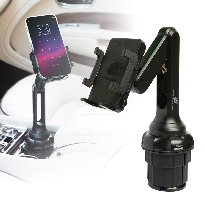 Cup Call Crane 360° smartphone standaard voor in de auto