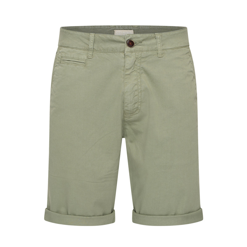 Mario Russo katoenen Chino Short voor heren - Green - XXL