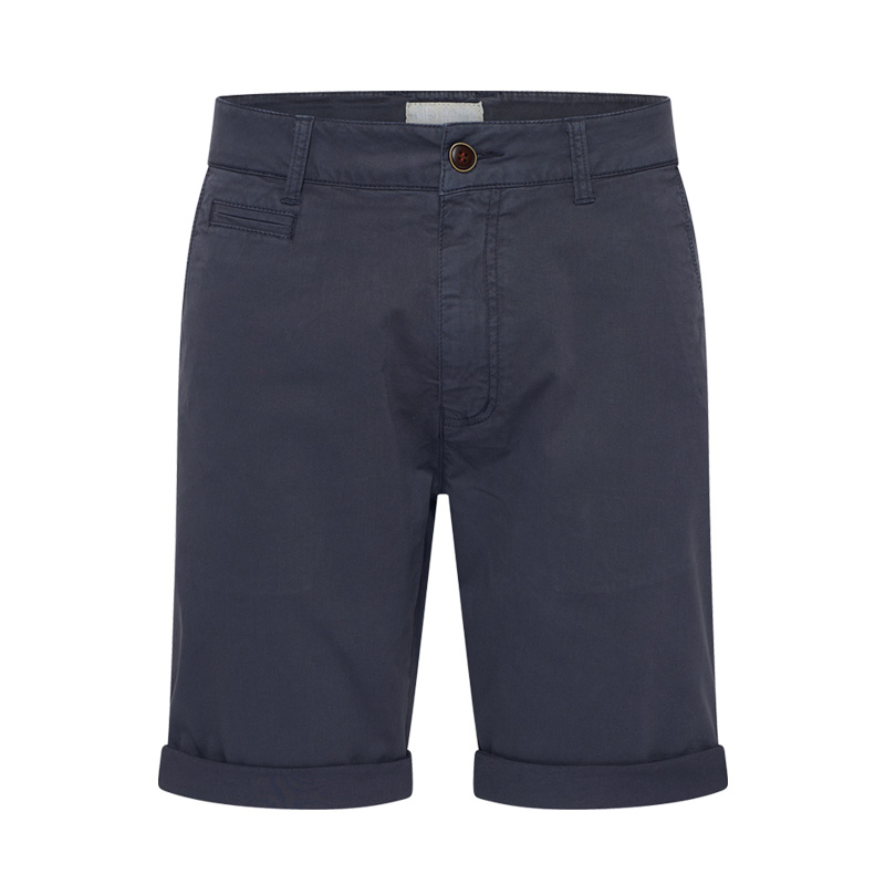 Mario Russo katoenen Chino Short voor heren - Navy - M