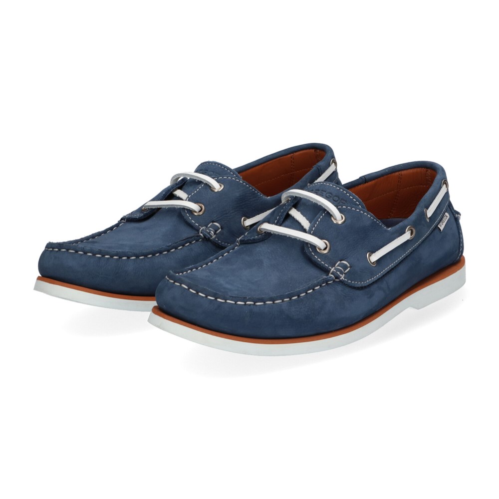 McGregor Leren Boaty - Navy - Zomerschoen