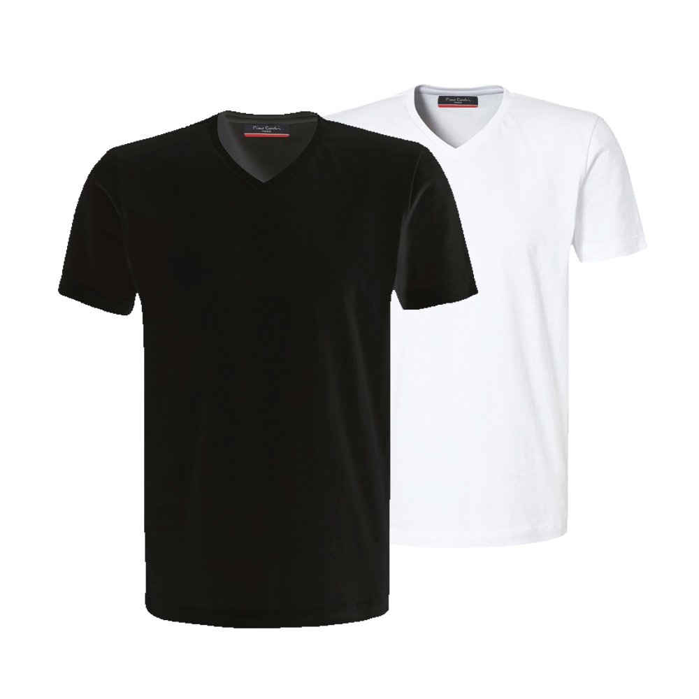 Voordeelset Pierre Cardin t-shirts v-hals ( 2 stuks)